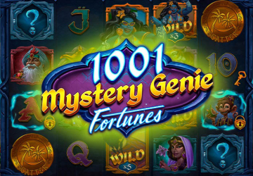 Слот 1001 Mystery Genie Fortunes в казино Баунти